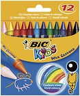Kredki Wax Crayons 12 kol. blister BIC