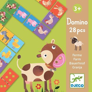 Gra domino - Zwierzęta z farmy