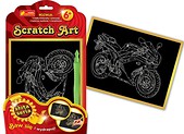 Scratch Art. Złota seria - Motocykl