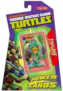 Turtles Power Cards gra z figurką. Rafael