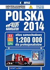 Polska 2014 Atlas samochodowy dla profesjonalistów 1:200 000