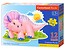 Puzzle 12 maxi - Pink Baby Triceratops CASTOR