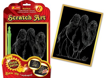Scratch Art. Złota seria - Wielbłąd