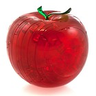 Crystal puzzle jabłko czerwone