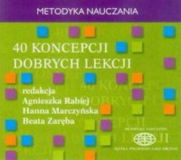 40 koncepcji dobrych lekcji (Płyta CD)