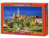 Puzzle 1000 Wawel Castle by Night, Poland CASTOR