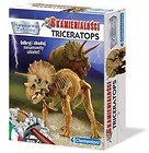 Naukowa zabawa. Skamieniałości. Triceratops