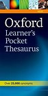 Oxford Learner's Pocket Thesaurus OXFORD