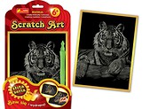 Scratch Art. Złota seria - Tygrys
