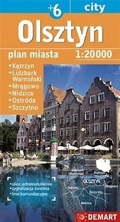 Plan miasta Olsztyn +6 1:20 000 DEMART