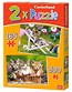 Puzzle x 2 - Kittens in the Garden CASTOR