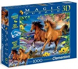 Puzzle 1000 Magic 3D Konie