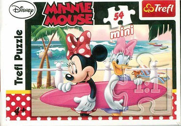 Puzzle 54 mini Minnie i Daisy 3 TREFL