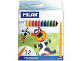 Kredki Plastipastel 12 kolorów MILAN