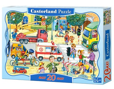 Puzzle 20 maxi - Every-day reality CASTOR