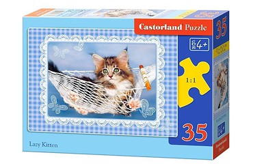 Puzzle 35 Lazy Kitten CASTOR