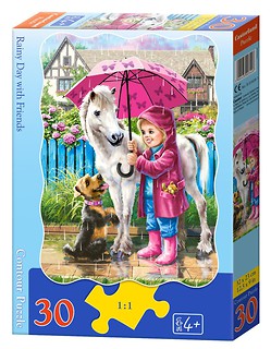 Puzzle 30 Rainy Day with Friends CASTOR