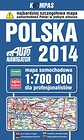 Polska 2014 Mapa samochodowa dla profesjonalistów 1:700 000