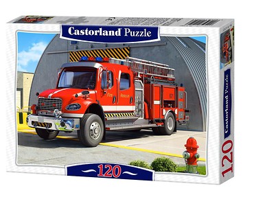 Puzzle 120 Wóz strażacki CASTOR