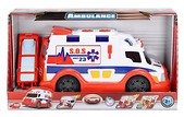 Ambulans biało-czerwony 33 cm