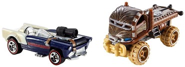 Hot Wheels - Star Wars 2pack- Chewbacca i Han Solo