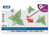 Kredki ołówkowe metalizowane 36 kolorów MILAN