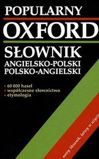 Popularny słownik angielsko-polski, polsko-ang.