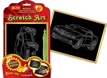 Scratch Art. Złota seria - Auto