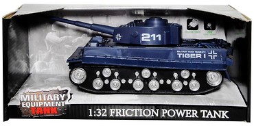 Czołg 1:32 Friction Power Tank Tiger I