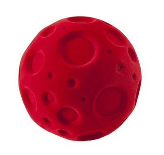Piłka kratery czerwona