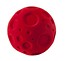 Piłka kratery czerwona