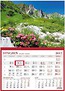 Kalendarz 2017 Ścienny Jednodzielny Góry