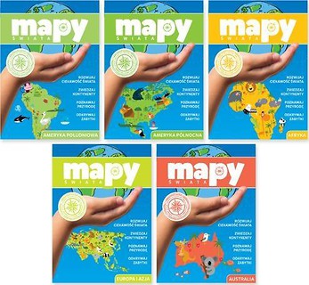 Mapy świata. Pakiet (części 1-5)