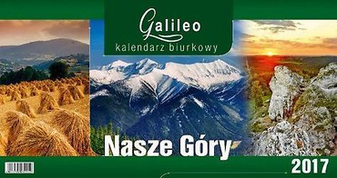Kalendarz 2017 Biurkowy Galileo Nasze Góry CRUX
