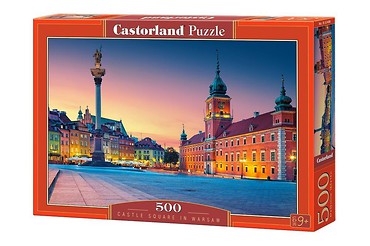 Puzzle 500 Plac Zamkowy w Warszawie CASTOR