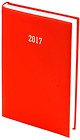 Kalendarz 2017 B6 Dzienny Albit Czerwony