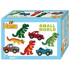 Hama Midi - Small World - Dinozaury / Auta