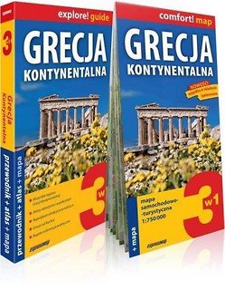Explore!guide Grecja kontynentalna 3w1 Przewodnik