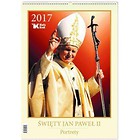 Kalendarz 2017 święty Jan Paweł II portrety