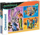 Puzzle 3x48 Zootropolis