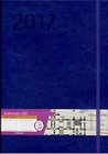 Kalendarz 2017 A4 Formalizm Niebieski ANTRA