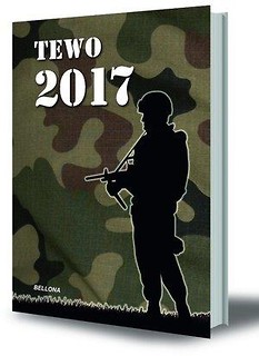 Kalendarz 2017 A5 Tewo wojskowy BELLONA