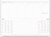 Kalendarz 2017 Biurowy. Biuwar tygodniowy