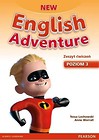 English Adventure New 3 WB + DVD PEARSON