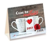 Kalendarz 2017 biurkowy - Czas to miłość