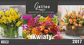 Kalendarz 2017 Biurkowy Galileo Kwiaty CRUX