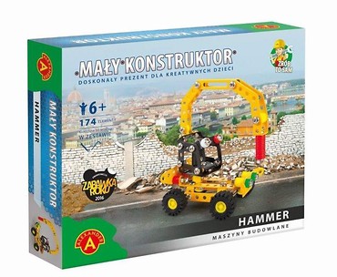 Mały konstruktor. Maszyny budowlane - Hammer ALEX