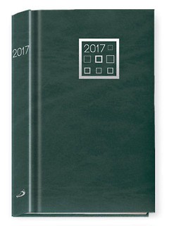 Terminarz 2017 - B6 zielony