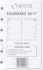 Kalendarz 2017 Wkład Kieszonkowy TDW ANTRA