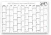 Kalendarz 2017 Biurowy. Planer roczny